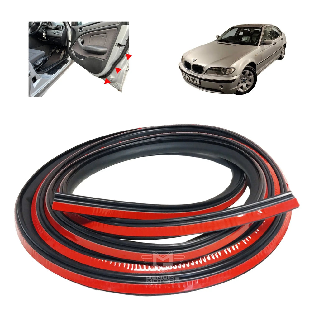 Door Adhesive Seal Fits BMW 3 Series E46 (1997-2005) 51338194696