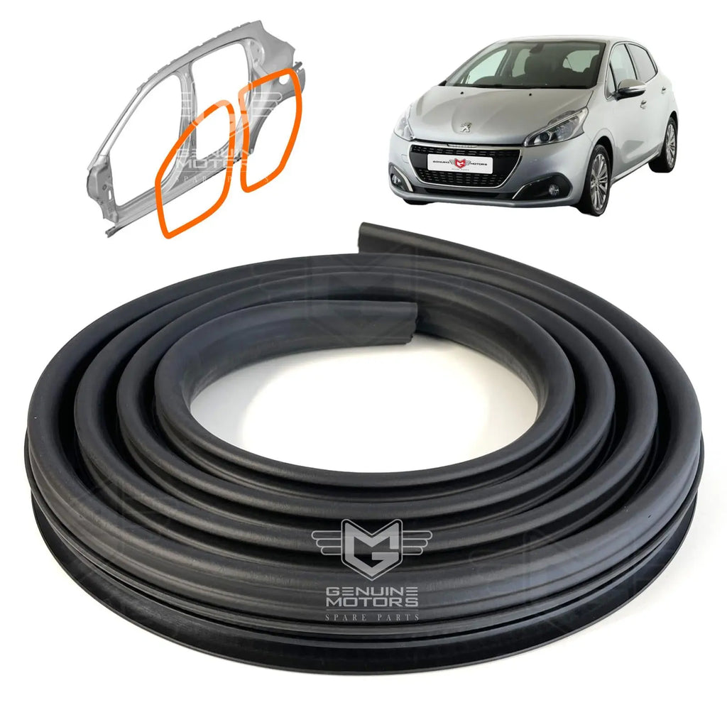 Peugeot 208 Door Seal Weatherstrip For MK1 (20122019) 9673084680 Genuine Motors