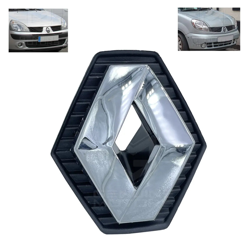Renault Front Grill Diamond Badge Emblem For Clio MK2 / Kangoo MK1  7701474477