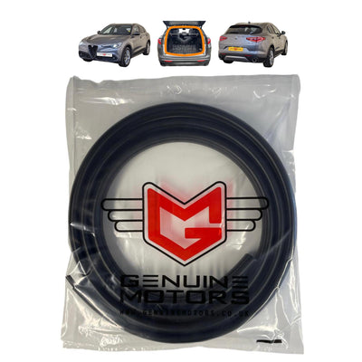 Alfa Romeo Stelvio Rear Trunk Rubber Weatherstrip Seal OEM Fit 50562877