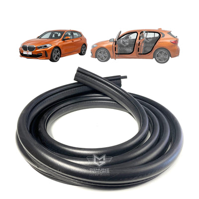BMW 1-Series F40 Front Door Edge Protection Rubber Weatherstrip Seal OEM Fits 51729880688