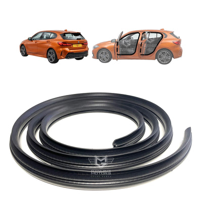 BMW 1-Series F40 Rear Door Edge Protection Rubber Weatherstrip Seal OEM Fits 51729880689