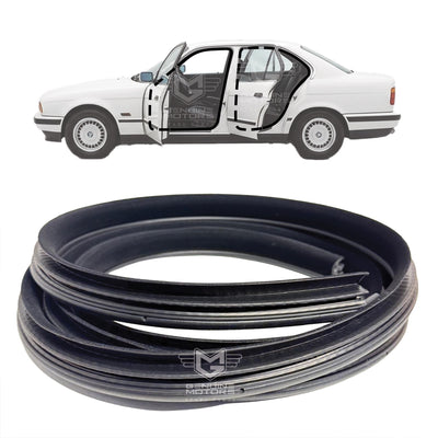 BMW 5-Series E34 Door Edge Protection Rubber Weatherstrip Seal OEM Fits 51721946393