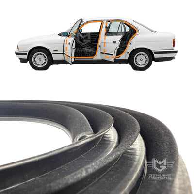 BMW 5-Series E34 Door Edge Protection Rubber Weatherstrip Seal OEM Fits 1988-1995 51 72 1 946 397