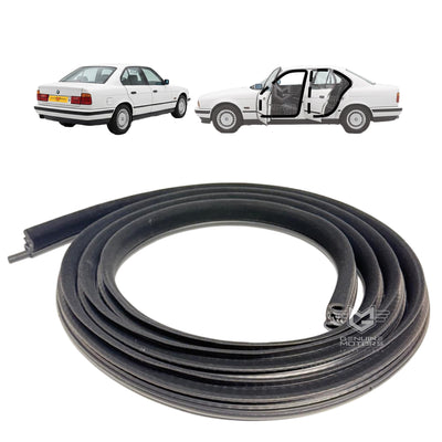 BMW 5 Series E34 Rear Door Body Rubber Weatherstrip Seal OEM Fits 51721946397