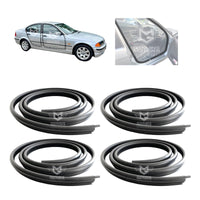 BMW 5-Series E39 Door Aperture Seal Rubber Weatherstrip Bundle 51727116403