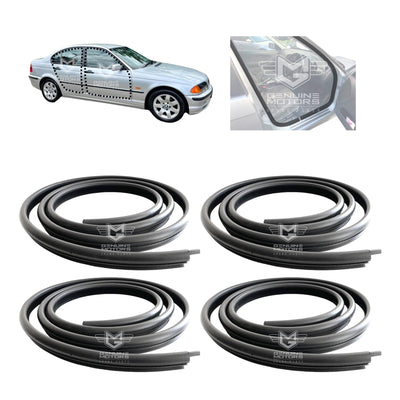 BMW E39 Door Inner Rubber Seal Weatherstrip Set 51727116403