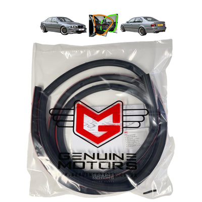 BMW E39 Door Outer Weatherstrip Adhesive Rubber Seal OEM 51229069324