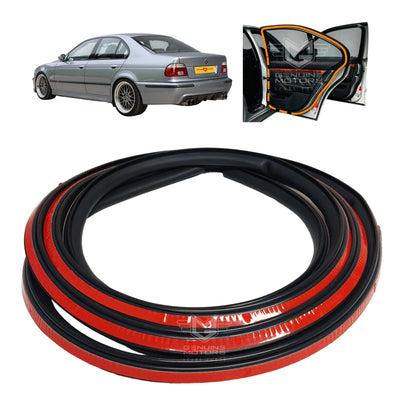 BMW E39 Rear Door Outer Weatherstrip Rubber Seal OEM 51229069324