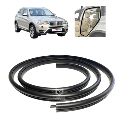 BMW X3 F25 Rear Door Inner Rubber Weatherstrip Seal OEM 51727396556