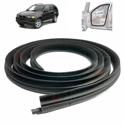 BMW X5 Front Door Weatherstrip Seal E53 (1999-2006) 51727025579