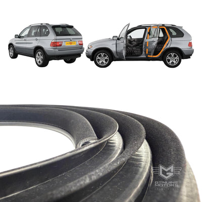 BMW X5 MK1 Rear Door Protection Seal OEM 51 72 7 025 580