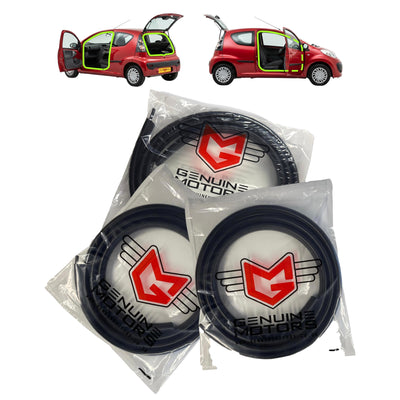 Citroen C1 MK1 Door & Boot Seal Bundle 2005-2014 3-Door | OEM 9025AK & 8707C7