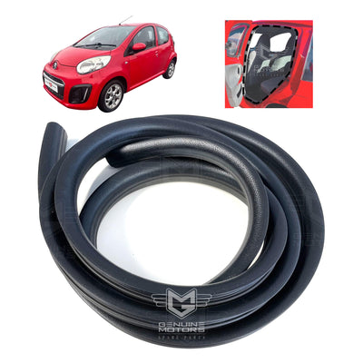 Rear Door Weatherstrip Rubber Seal For Toyota Aygo (5-Door Models) (2006-2014) Genuine Motors