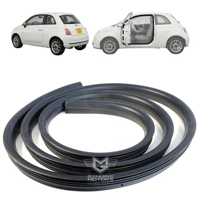 Fiat 500 Door Aperture Rubber Weatherstrip Seal OEM 51829202