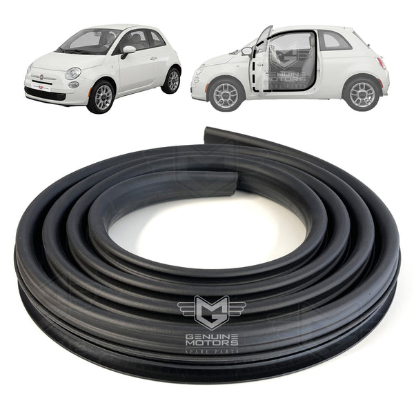 Fiat 500 Door Inner Rubber Weatherstrip Seal OEM 51829202