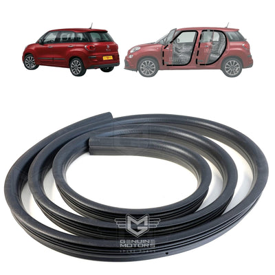 Fiat 500L Rear Door Inner Rubber Weatherstrip Seal OEM 51905922