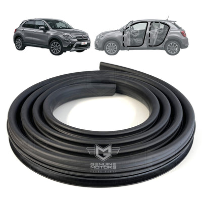 Fiat 500X Door Inner Rubber Weatherstrip Seal OEM 51938341