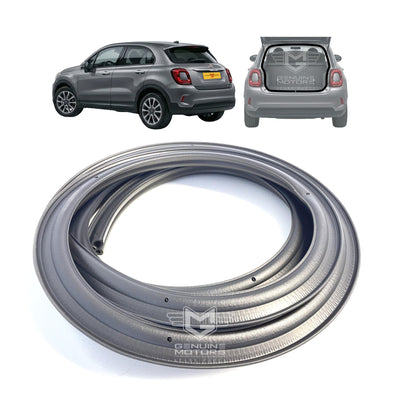 Fiat 500X Rear Hatch Rubber Weatherstrip Seal OEM 52033532