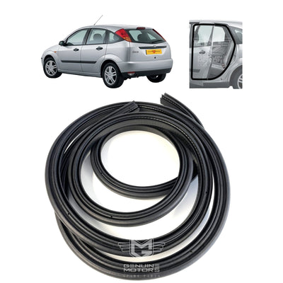 Rear Door Weatherstrip Rubber Seal For Ford Focus MK1 (1998-2005) Genuine Motors