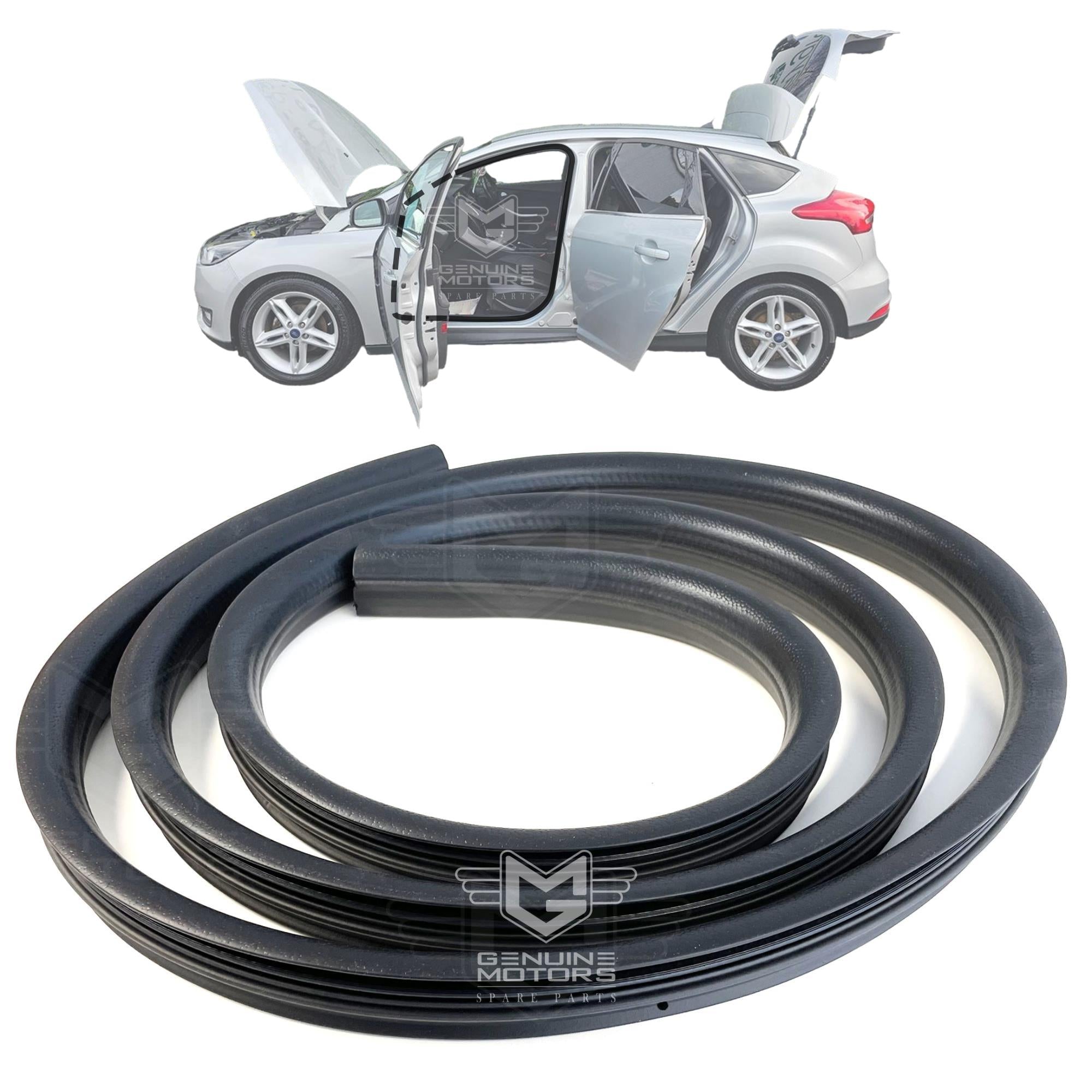 Ford Focus Front Door Weatherstrip Seal Fits MK3 2010-2018 1750005 ...