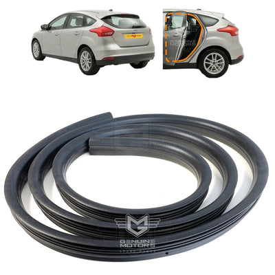Ford Focus MK3 Rear Door Inner Rubber Weatherstrip Seal OEM BM51A25324AF