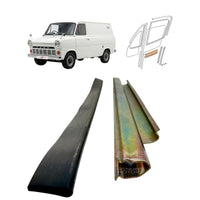 Ford Transit MK1 Front Door Window Lifter Rubber Bar Fits 1965-1977 models