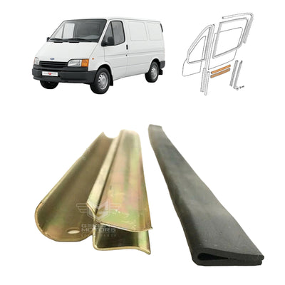 Ford Transit MK3 CY Front Door Window Lifter Rubber Bar OEM 6167070