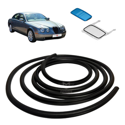 Jaguar S-Type Sunroof Rubber Weatherstrip Seal OEM XR841581