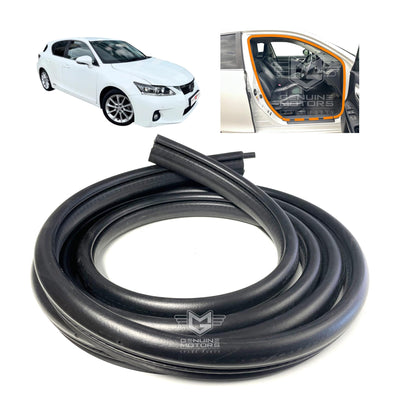 Lexus CT Front Door Body Rubber Weatherstrip Seal OEM 6231176010