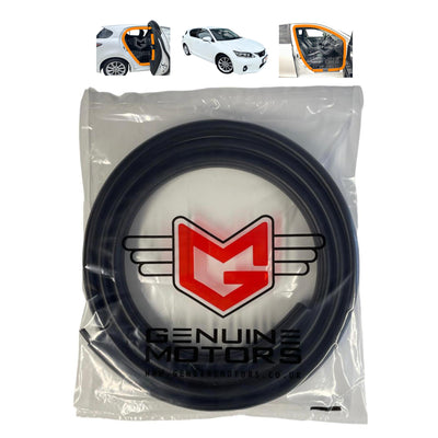Lexus CT Rear Door Inner Rubber Weatherstrip Seal OEM 6233176010