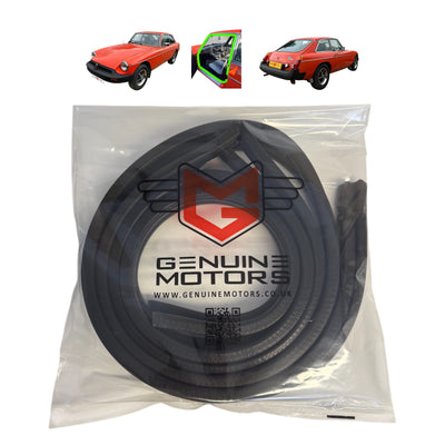 Door Inner Weatherstrip Rubber Seal Set Fits MG MGB GT Coupe 1965 to 1980
