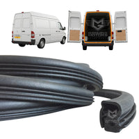 Mercedes-Benz Sprinter W903 Rear Door Body Rubber Weatherstrip Seal OEM A9016900098
