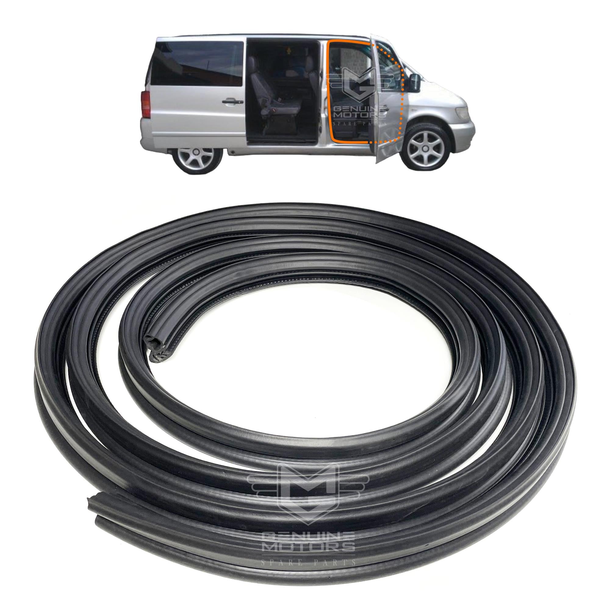 Reemplazo Del Burlete De La Puerta De Carga Trasera Para Sprinter/Crafter ( 2006-2015