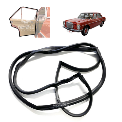 Mercedes-Benz W115 Rear Left Door Seal Rubber Weatherstrip OEM 1157301378