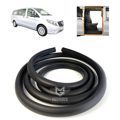 Mercedes-Benz W447 Sliding Door Body Weatherstrip Rubber Seal OEM A4477311400