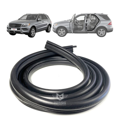 Mercedes M-Class W166 Rear Door Inner Rubber Weatherstrip Seal OEM A1666970151