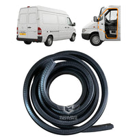 Mercedes-Benz Sprinter W903 Front Door Inner Rubber Weatherstrip Seal OEM A9016970398
