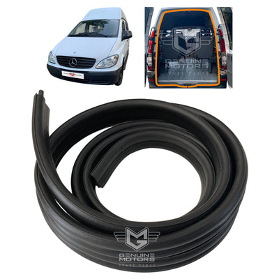 Mercedes Vito W639 High-Roof Rear Door Rubber Weatherstrip Seal OEM A6396970898