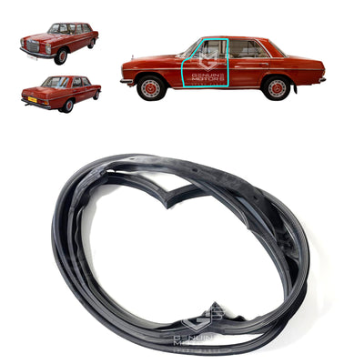 Mercedes W115 Front Left Door Seal Rubber Weatherstrip 1157200778