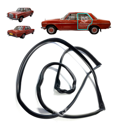 Mercedes W115 Rear Left Door Seal Rubber Weatherstrip 1157300778