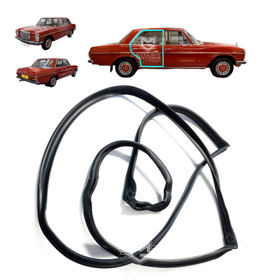 Mercedes W115 Rear Right Door Seal Rubber Weatherstrip 1157300878