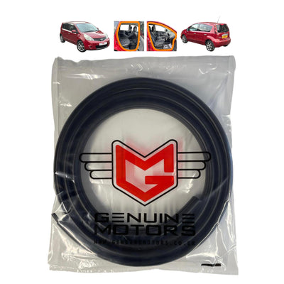 Nissan Note MK1 Rear Door Body Rubber Weatherstrip Seal OEM 769249U10B