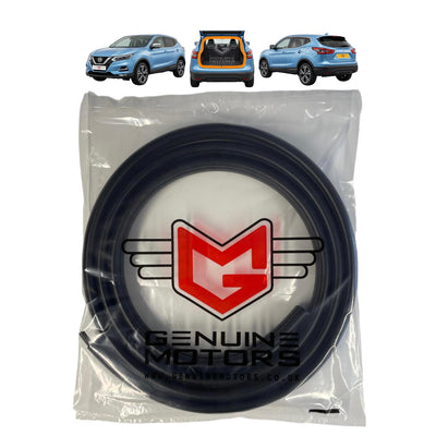 Nissan Qashqai J11 Rear Trunk Lid Rubber Weatherstrip Seal OEM 908304EA0B