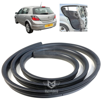 Opel Astra H Rear Door Body Rubber Weatherstrip Seal OEM 13200158