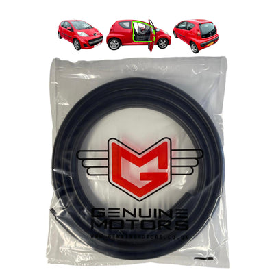 Peugeot 107 Door Body Rubber Weatherstrip Seal Fits 3door OEM 9025AK