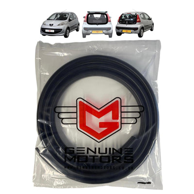 Peugeot 107 Rear Trunk Lid Rubber Weatherstrip Seal OEM B000651380