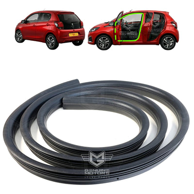 Peugeot 108 Front Door Aperture Rubber Weatherstrip Seal OEM B000807480
