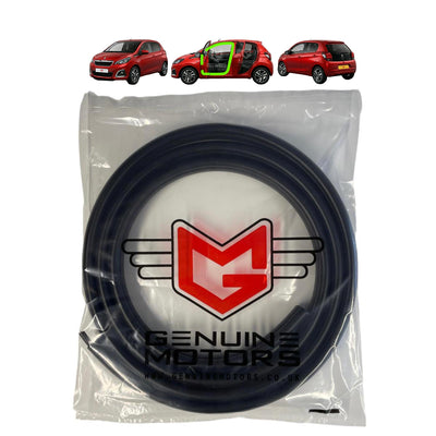 Peugeot 108 Front Door Entry Rubber Weatherstrip Seal OEM B000807480
