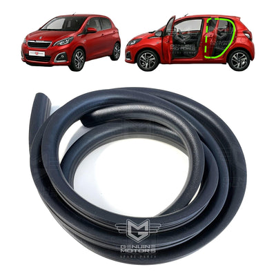 Peugeot 108 Rear Door Body Rubber Weatherstrip Seal OEM B000820480